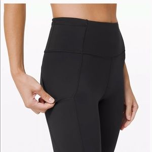 Lululemon Fast and Free II 25” High Rise Tight, Size 10